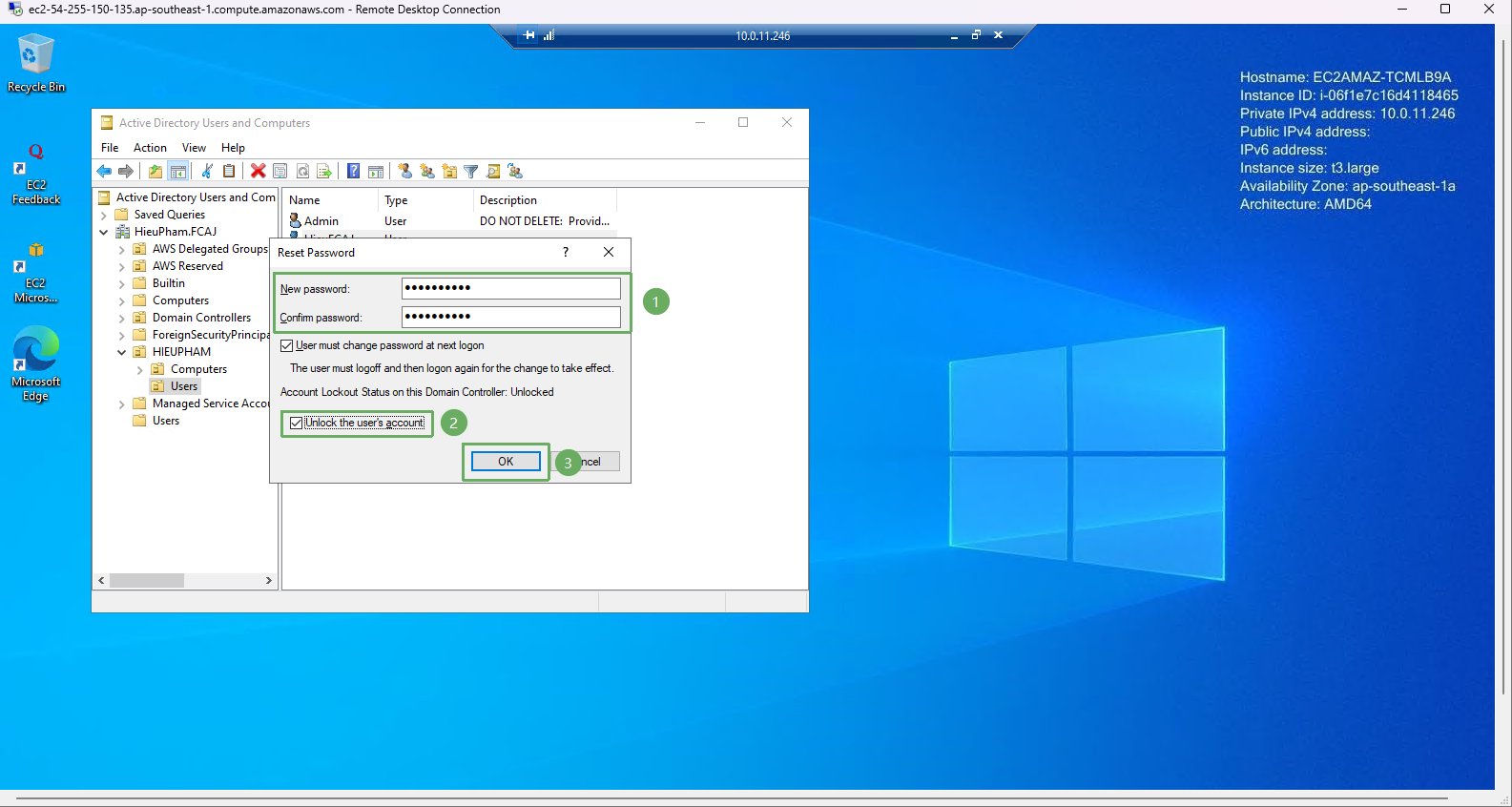 Deploy Amazon Workspace