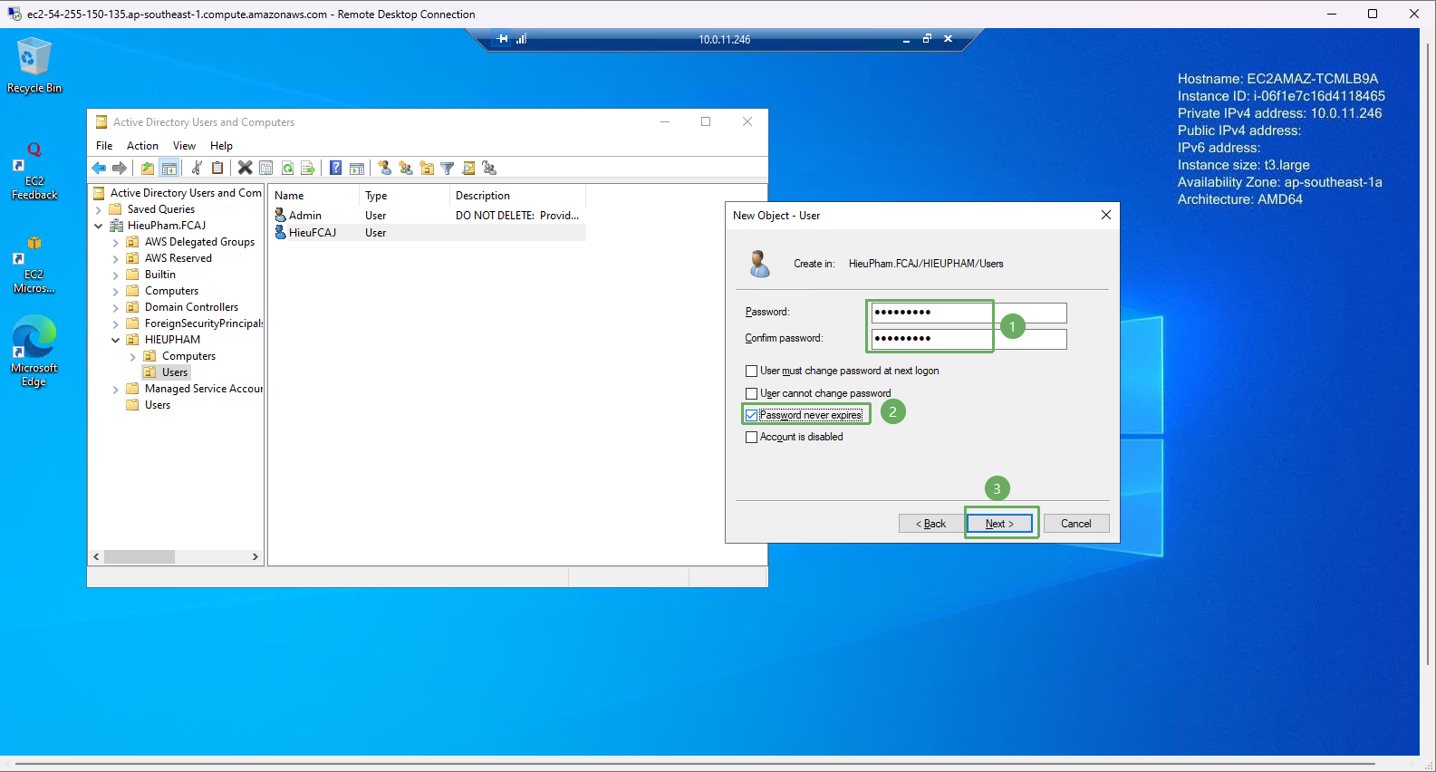 Deploy Amazon Workspace